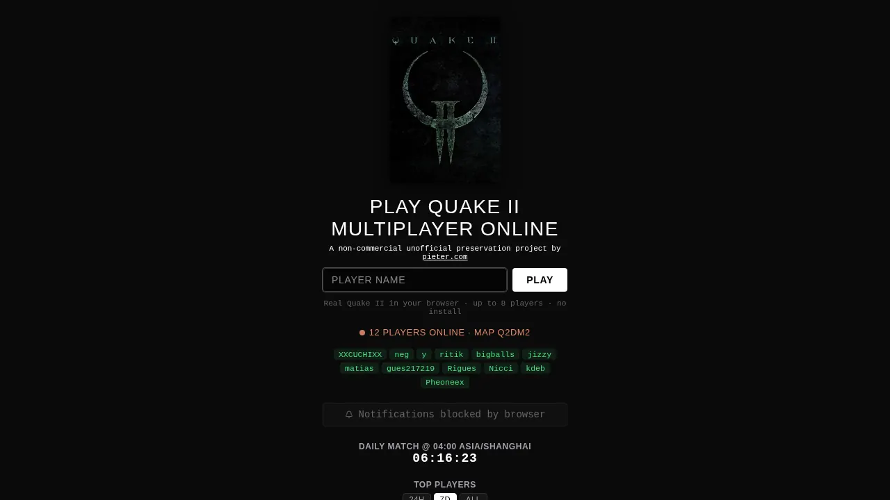 Quake II screenshot